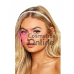 Bentita pentru par cu perle Cod W014 Albe